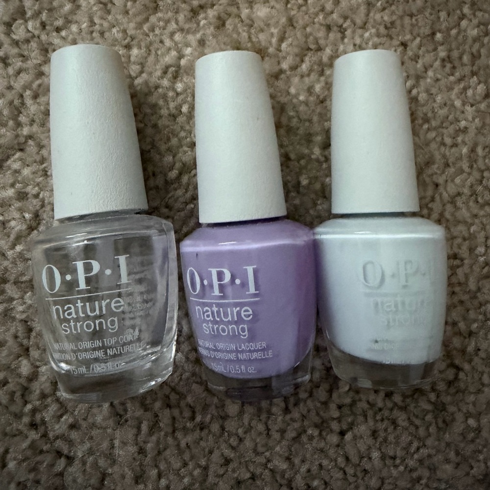 OPI Nature Strong Nail x3